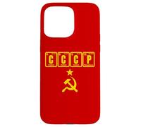 CCCP Retro URSS Nostálgico con Química de Tabla Periódica Carcasa para iPhone 15 Pro MAX