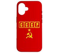 CCCP Retro URSS Nostálgico con Química de Tabla Periódica Carcasa para iPhone 16