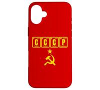 CCCP Retro URSS Nostálgico con Química de Tabla Periódica Carcasa para iPhone 16 Plus