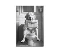 Cccyh_4K__Black_and_white_illustration_of_a_golden_retr_0fddcc2e-b029-469c-a123-4754628473ff_2 Póster decorativo de lienzo para pared e impresión artística moderna para decoración de dormitorio