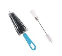 CCeCCe Juego de 2 cepillos de limpieza para boquilla de saxofón, cerdas de polvo de oboe, cepillos limpiadores para flauta de saxofón, trompeta, clarinete, instrumentos de viento de madera, accesorios