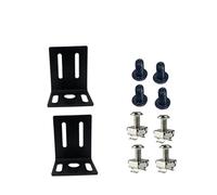 CCeCCe Kit de montaje de soporte para orejas de montaje en rack de 1U, hardware universal para Cisco Netgear Dell HP D-Link Linksys TRENDnet Buffalo Switches Wireless Mic Receptor secuenciador