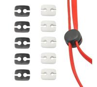 CCeCCe Paquete de 10 separadores en Y para cable de auriculares, clip desmontable, hebilla divisora de ajuste para cable redondo L/R de 2 mm, cable de auriculares, línea de auriculares intraurales