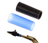 CCeCCe Paquete de 2 fundas de corcho para cuello de saxofón alto, protector de silicona de goma en lugar de lámina de corcho para accesorios de instrumentos, piezas de reparación de saxofón
