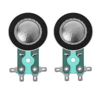 CCeCCe Paquete de 2 Piezas de Repuesto de diafragma de 25,4 mm, bocina de bocina, bocina de bocina, bocina de reparación para Mackie SRM450 V3 Yamaha JAY68625 PRV Audio RPDT175PH Foster Fostex N30,