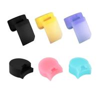 CCeCCe Paquete de 6 fundas protectoras de goma para clarinete, oboe, para la mayoría de clarinetes, almohadillas de dedos, accesorios para instrumentos de viento de madera, 2 tipos