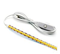 CCeCCe Tira LED de prueba de fugas de saxofón con enchufe USB de 5 V e interruptor de 8 mm x 50 cm, luz de detección con cinta trasera para clarinete, flauta oboe, instrumentos de viento de madera,