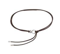 Ccguoea Cinturón de piel sintética retro, diseño delgado, ligero, ajustable, para viajes diarios, oficina y vacaciones, cinturón para vestidos, café, Talla única