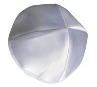 Ccguoea Elegante sombrero de judío perfecto para ceremonias religiosas, eventos culturales y oraciones diarias, sombrero kippah transpirable, gorro religioso, blanco, Talla única