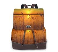 cchgnm La mochila elegante y ligera de Reeds By The River Print para mujer es adecuada para varias ocasiones como trabajo, viajes y citas.