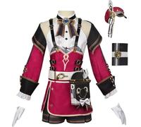 Ccipotatoo Falda/Charlotte/Kaedehara Kazuha - Conjunto de disfraz de cosplay periféricos de anime, disfraz de Halloween, para mujer, carnaval, fiesta, anime (Charlotte, 3XL)