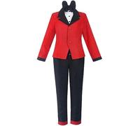 Ccipotatoo Hazbin Hotel - Disfraz de cosplay de Vox/Charlie Morningstar/Blitzo/Alastor, disfraz de anime para Halloween, ropa de anime, carnaval, actuaciones en escenario (tipo 5, L)