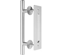CCJH 24cm Tirador de puerta corredera acero inoxidable manija puerta corrediza del granero
