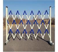 CCKUYT Barrera de seguridad móvil Concertina Barricadas de seguridad Barricadas plegables que controlan el flujo de personas, bloqueo rápido ahorro de espacio