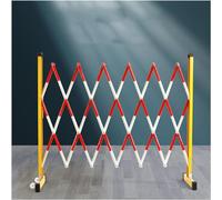 CCKUYT Barrera de seguridad móvil Concertina para bloquear áreas o carreteras y proteger eficazmente los lugares que quieres proteger. Ahorro de espacio