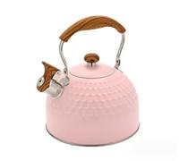CCKUYT Hervidor de té con Silbato Hervidor Tetera de Estufa Hervidor de Acero Inoxidable Tetera con Silbato de Estufa Hervidor de ebullición rápida Hervidor de Gas Tetera K