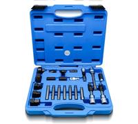 CCLIFE 23 pzs Herramientas Extracción de Polea de Alternador Drive Reemplazo Zócalo Llave Adaptador Para Varios Generadores de Vehículos