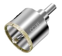 CCLIFE 45mm Broca Diamanta para Porcelanico con Broca de Centrado, Ideal para Vidrio, Cerámica, Granito, Mármol y Azulejos