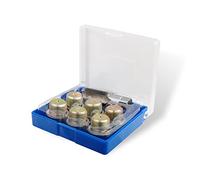 CCLIFE 6 Piezas Juego de Reparacion de Rosca Carter Reparacion Tornillo Carter Aceite Kit de Reparacion de Carter M22 x 1,5 mm