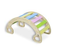 CCLIFE Arco para Trepar de Interior Juego de Trepa para Niños Parque Infantil de Madera para Niños Pequeños Gimnasio niños