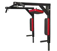 CCLIFE Barra de Dominadas para Pared con Múltiples Agarres, Barra de Tracción de Fitness, Barra para Hacer Dominadas Max.200kg, ZERRO