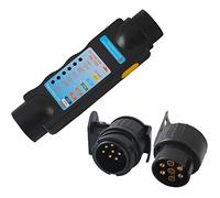 CCLIFE Comprobador de remolques，Adaptador Coche Remolque 7-13