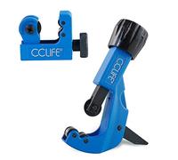 CCLIFE Cortatubo Cobre 2 Pzs 3-22mm a 3-32mm Cortadora de Tubos de Cobre Aluminio