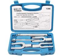 CCLIFE Extractor de Junta de Rótula Kit,Separador de Rótulas Tipo Tenedor, 5pcs 17-23-28 mm