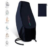 CCLIFE Funda para Silla Colgante 190x145cm Cubierta de Silla Colgante Anti-UV Anti-Polvo Tela Oxford 210D Fundas de Huevos Sillas