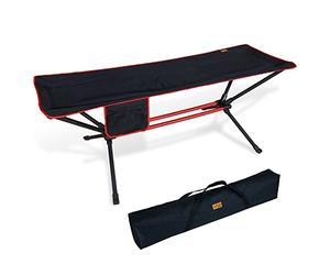 CCLIFE Hamaca de Camping con Estructura para Exteriores, Peso Ligero, Capacidad de Carga de 100 kg, con Bolsa de Transporte