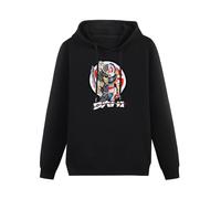 CcLIVE Dani Pedrosa Samurai Men's Black Hooded Unisex Sweatshirt L