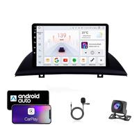 CCLXWY Android 15 Radio de Coche de Autoradio para BMW X3 E83 2004-2012, 9 Pulgadas Radio De Coche con Pantalla Táctil FM RDS Mirror Link Control De Volante BT Manos Libres Call