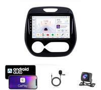 CCLXWY Android 16 Radio de Coche de Autoradio para Renault Kaptur Captur 2016-2019, 9 Pulgadas Radio De Coche con Pantalla Táctil FM RDS Mirror Link Control De Volante BT Manos Libres Call