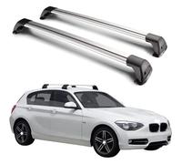 CCLXWY Barras de Techo Portaequipajes Barras Transversales Aluminio Barras Portaequipajes 2 Piezas para BMW 1 Series F40 Hatchback 2019-2022