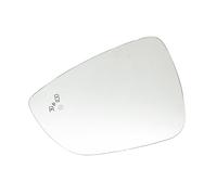 CCLXWY Cristal de Espejo Retrovisor Reemplazo para Ford Focus MK4 2019-2023,Izquierdo y Derecho Cristal de Espejo Retrovisor Calefactable con Placa de Respaldo Asistente de Punto Ciego,Left