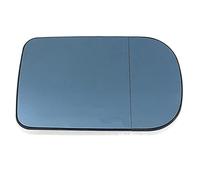 CCLXWY Reemplazo para BMW 5 Series E39 2000-2003 Cristal de Espejo Retrovisor,Izquierdo y Derecho Cristal de Espejo Retrovisor Calefactable con Placa de Respaldo/Espejo Azul,Right