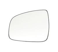 CCLXWY Reemplazo para Dacia Duster 2014-2017 Cristal de Espejo Retrovisor,Izquierdo y Derecho Cristal de Espejo Retrovisor Calefactable con Placa de Respaldo,Left