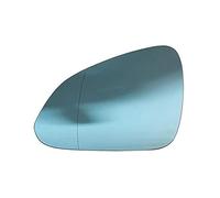 CCLXWY Reemplazo para Opel/Vauxhall Insignia A-Model MK1 2008-2016 Cristal de Espejo Retrovisor,Izquierdo y Derecho Cristal de Espejo Retrovisor Calefactable con Placa de Respaldo,Left-Blue