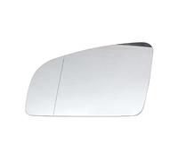 CCLXWY Reemplazo para RS4 2006-2008 Cristal de Espejo Retrovisor,Izquierdo y Derecho Cristal de Espejo Retrovisor Calefactable con Placa de Respaldo,Left