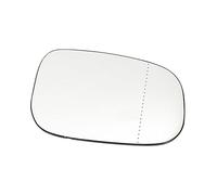 CCLXWY Reemplazo para S40 2007-2011 Cristal de Espejo Retrovisor,Izquierdo y Derecho Cristal de Espejo Retrovisor Calefactable con Placa de Respaldo,Right