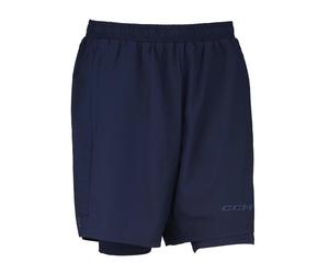 CCM 2 IN 1 Training Short True Navy Shorts de hombre XL