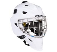 CCM Axis F5 CCE White Junior Casco de portero de hockey
