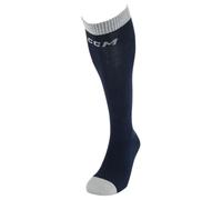 CCM Calcetines de hockey Socklinerk Senior OSFA 37-46, azul marino, Talla única