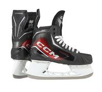CCM JetSpeed FT860 - Patines intermedios de hockey sobre hielo, ajuste regular, Negro , 4.5 = EU 38