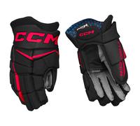 CCM JetSpeed FT880 Black/Red Junior Guantes de hockey 12″