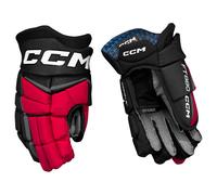 CCM JetSpeed FT880 Black/Red/White Junior Guantes de hockey 11″