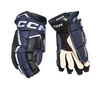 CCM JetSpeed FTWomen Navy/White Senior Guantes de hockey 14″