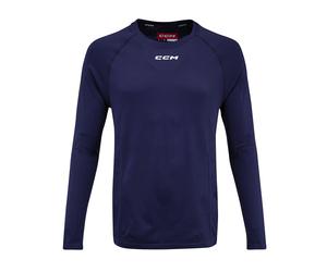 CCM LS Premium Training Tee True Navy Camiseta compresiva para hombre XL