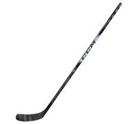 CCM Ribcor Trigger 10 PRO Chrome Intermediate Stick de hockey de material compuesto 29 + 1/4 mano izquierda abajo, flex 55
