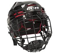 CCM Tacks 70 - Casco Combo Senior, talla: S, color: negro